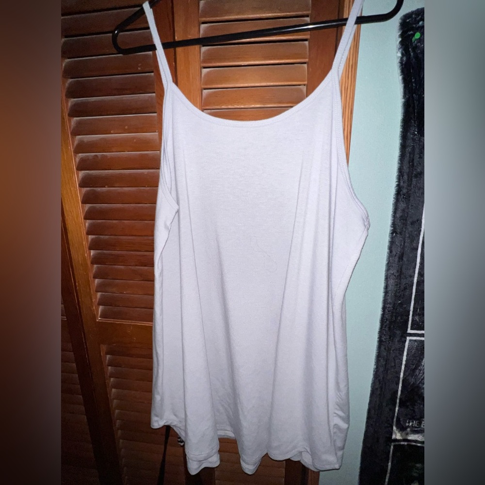 Light blue tank top